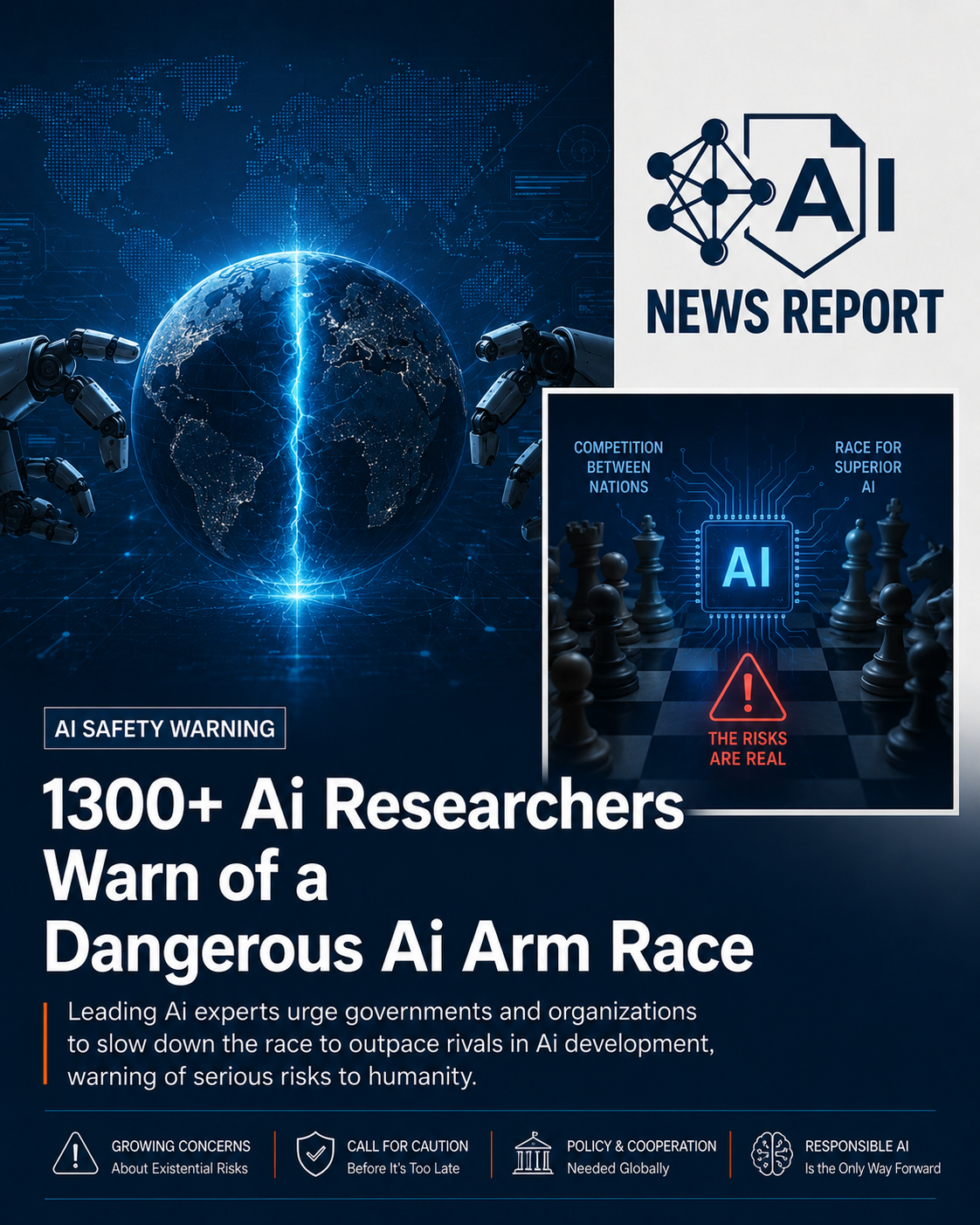 Image showing a Dangerous Ai Race